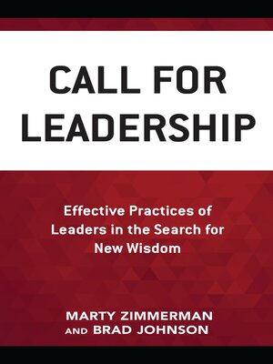 cover image of Call for Leadership